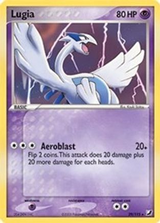 Lugia (EX Unseen Forces) (29/115) Holofoil [Deck Exclusives] - Holo Rare