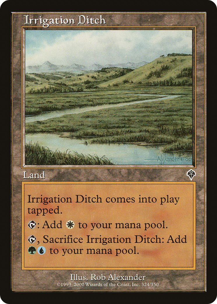Irrigation Ditch (INV-324) - Invasion Foil