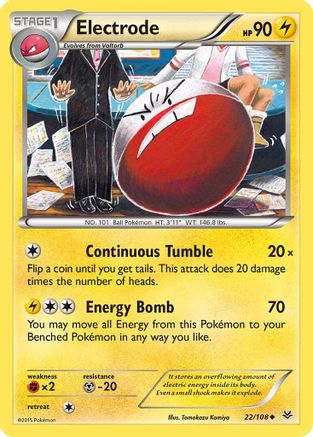 Electrode (022/108) [Roaring Skies] - Uncommon