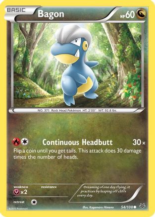 Bagon (054/108) [Roaring Skies] - Common