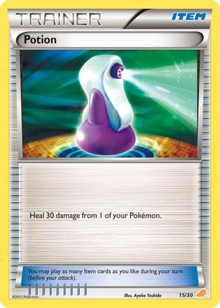 Potion (#15)  BW Trainer Kit Excadrill & Zoroark - Common