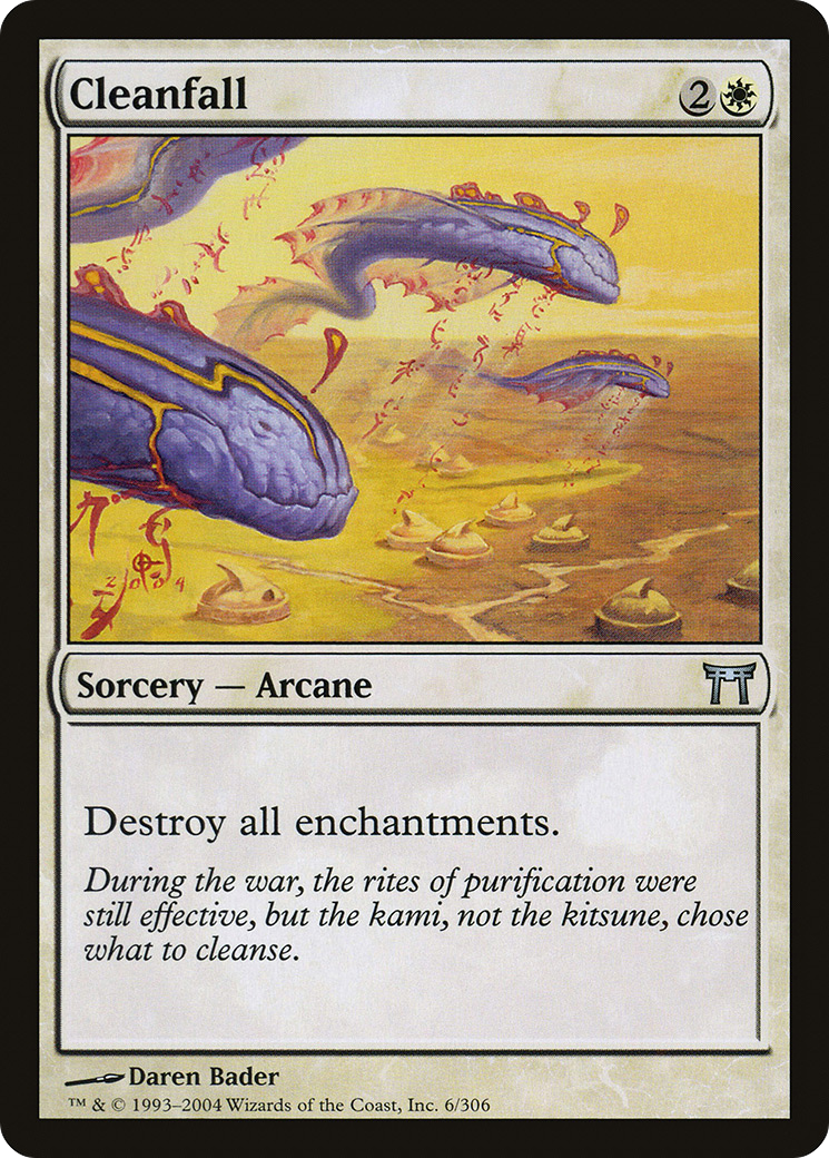 Cleanfall (CHK-006) - Champions of Kamigawa Foil