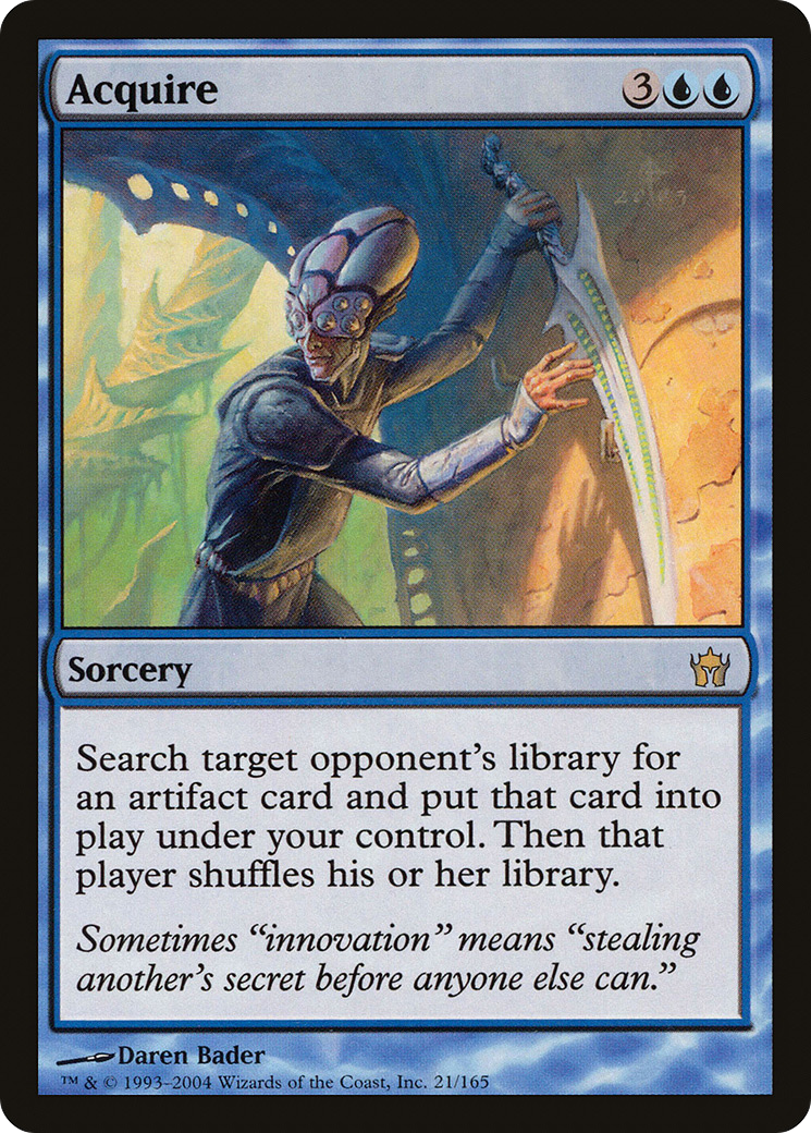 Acquire (5DN-021) - Fifth Dawn Foil