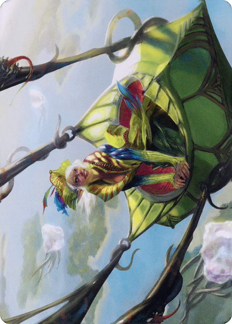 Nael, Avizoa Aeronaut // Nael, Avizoa Aeronaut (ADMU-051) - Dominaria United Art Series (Borderless)