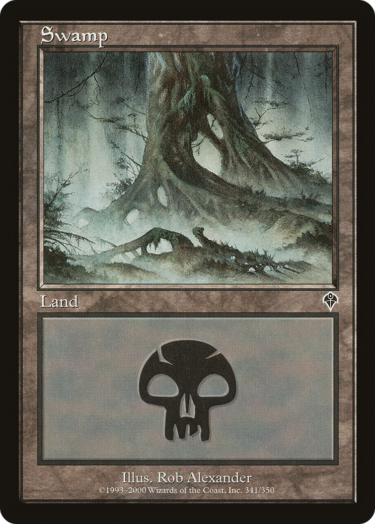 Swamp (341) (INV-341) - Invasion Foil