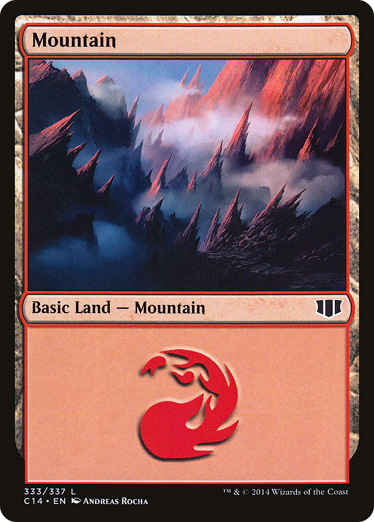 Mountain (333) (C14-333) - Commander 2014