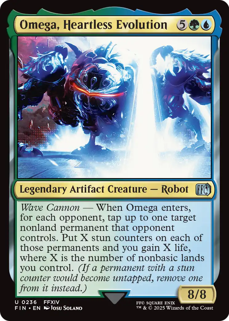 Omega, Heartless Evolution (FIN-236) - FINAL FANTASY Foil