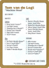 2001 Tom van de Logt Decklist Card (WCD-) - World Championship Decks 2001