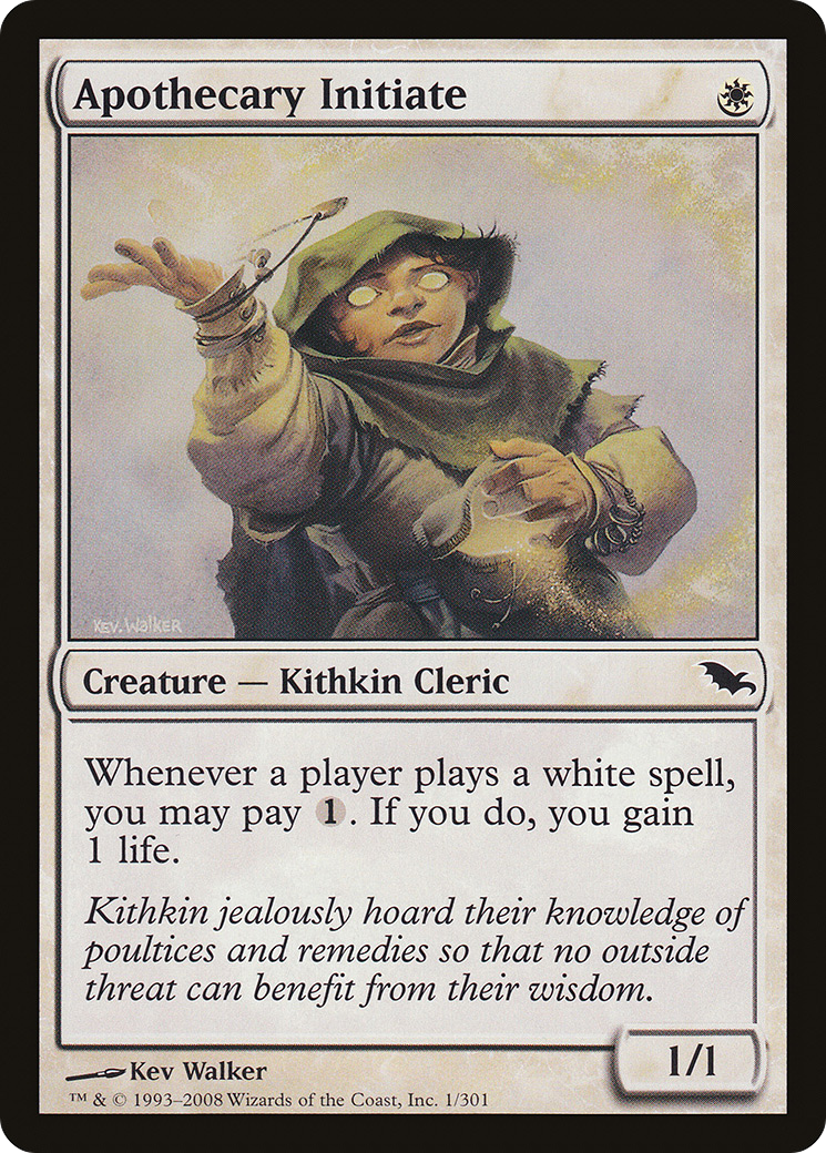 Apothecary Initiate (SHM-001) - Shadowmoor