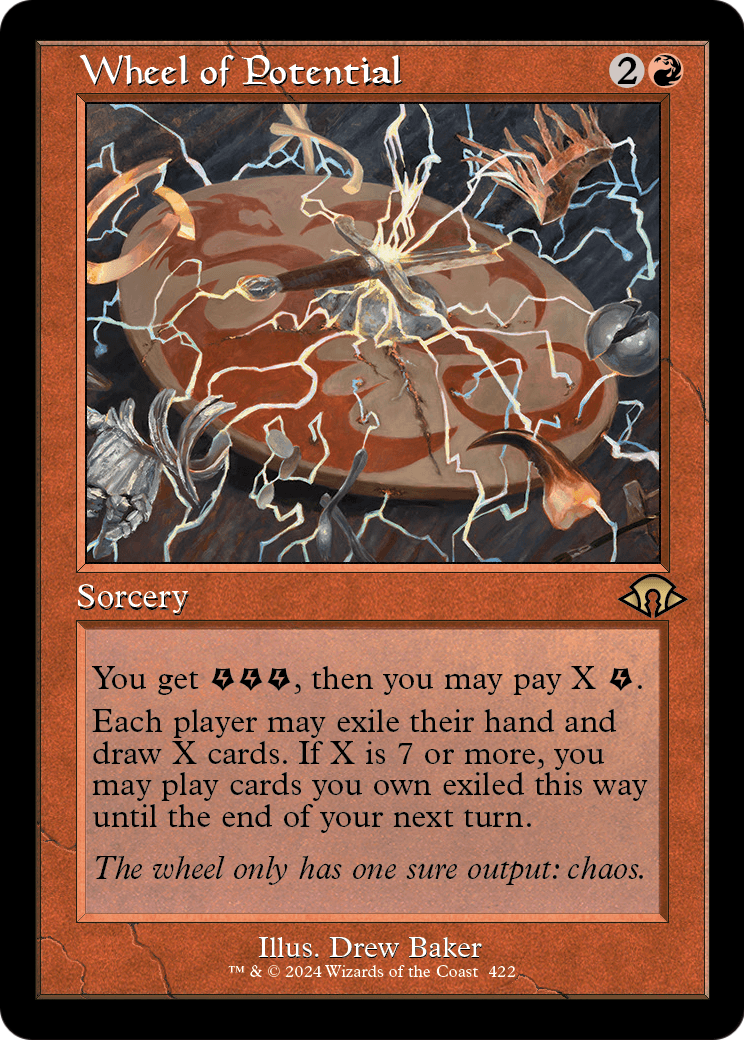 Wheel of Potential (Retro Frame) (MH3-422) - Modern Horizons 3