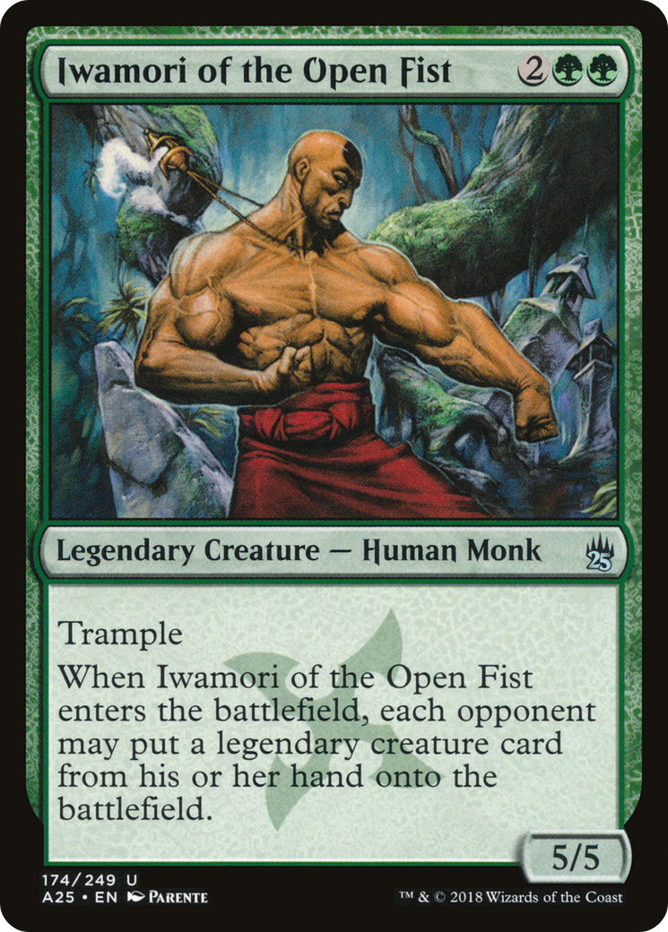 Iwamori of the Open Fist (A25-174) - Masters 25