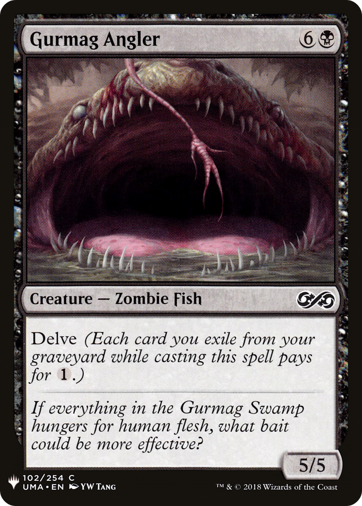 Gurmag Angler (LIST-102) - The List