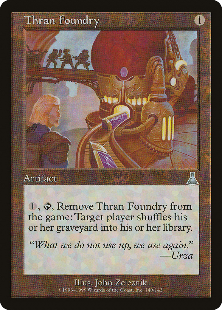 Thran Foundry (UDS-140) - Urza's Destiny Foil