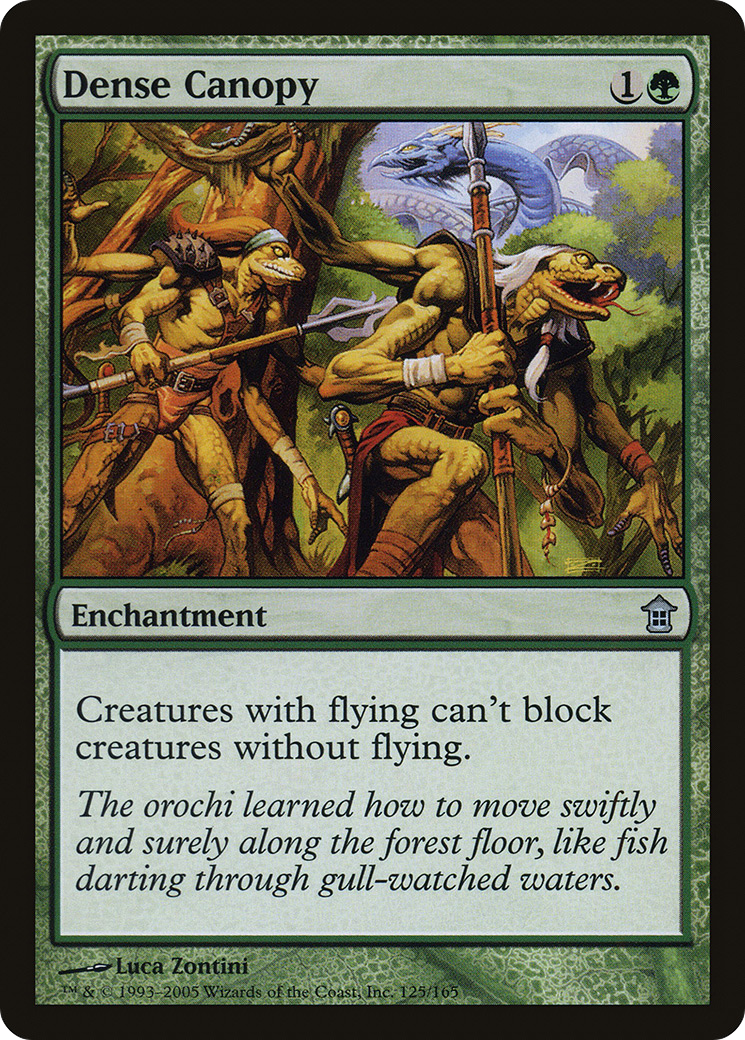Dense Canopy (SOK-125) - Saviors of Kamigawa Foil