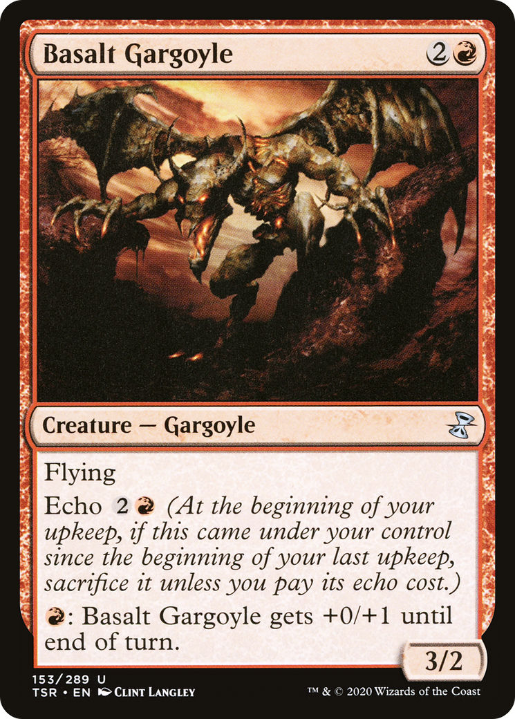 Basalt Gargoyle (TSR-153) - Time Spiral Remastered