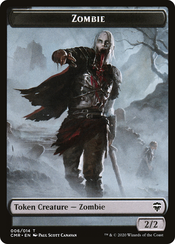 Zombie Token (CMR-006) - Commander Legends Tokens