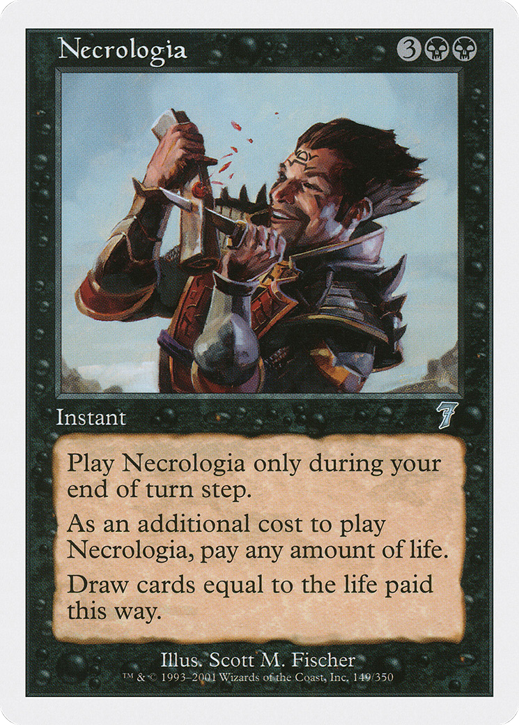 Necrologia (7ED-149) - 7th Edition Foil
