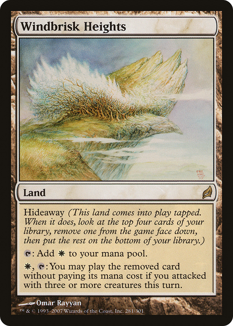 Windbrisk Heights (LRW-281) - Lorwyn Foil