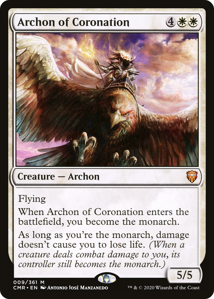 Archon of Coronation (CMR-009) - Commander Legends