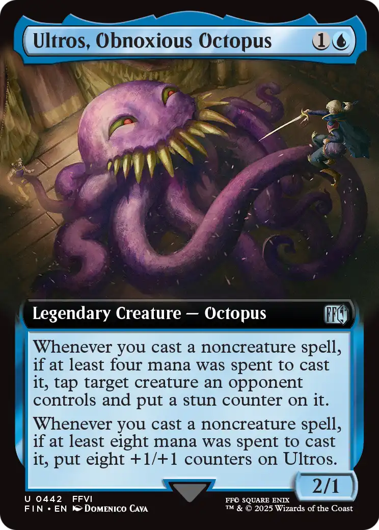 Ultros, Obnoxious Octopus (Extended Art) (FIN-442) - FINAL FANTASY: (Extended Art)