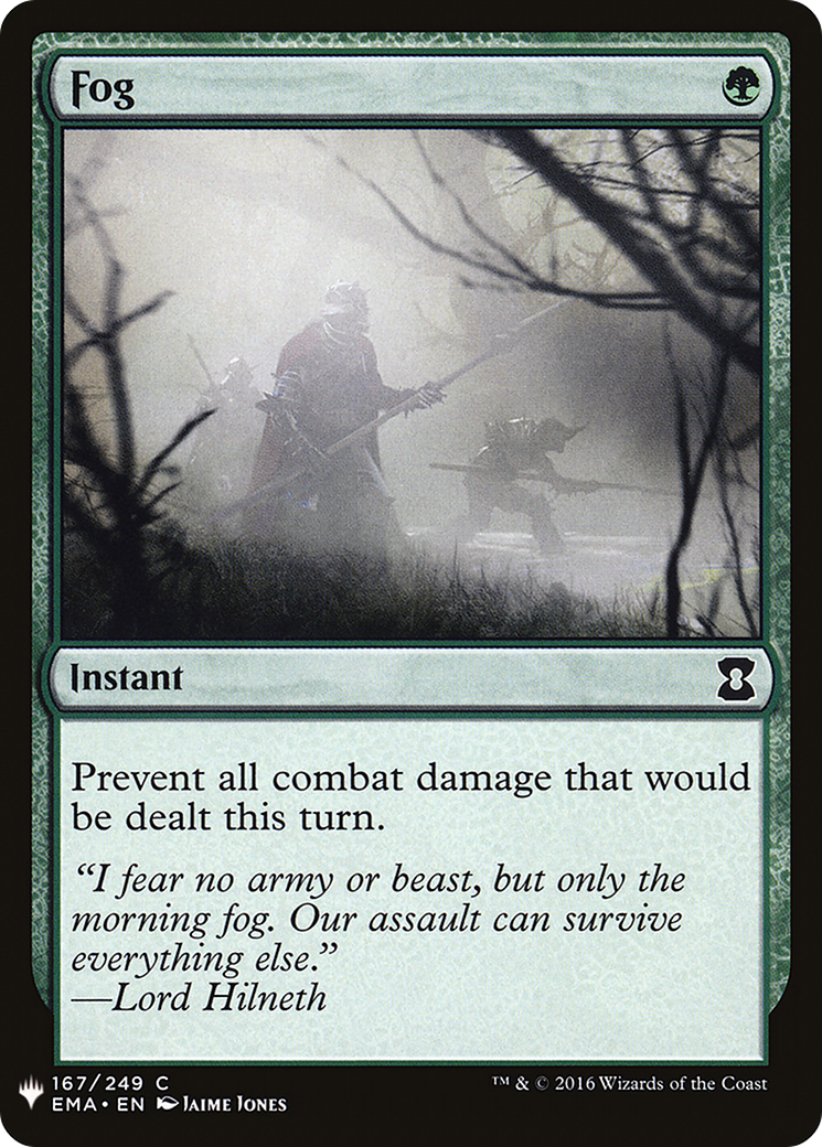 Fog (LIST-167) - The List