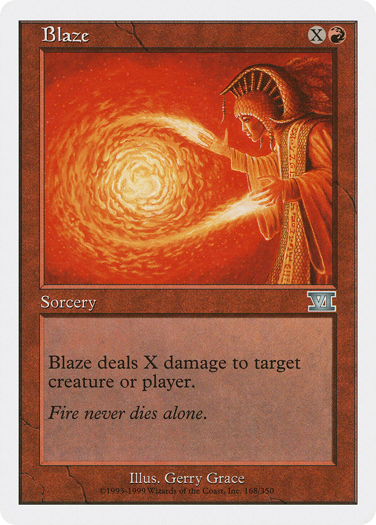 Blaze (6ED-168) - Classic Sixth Edition