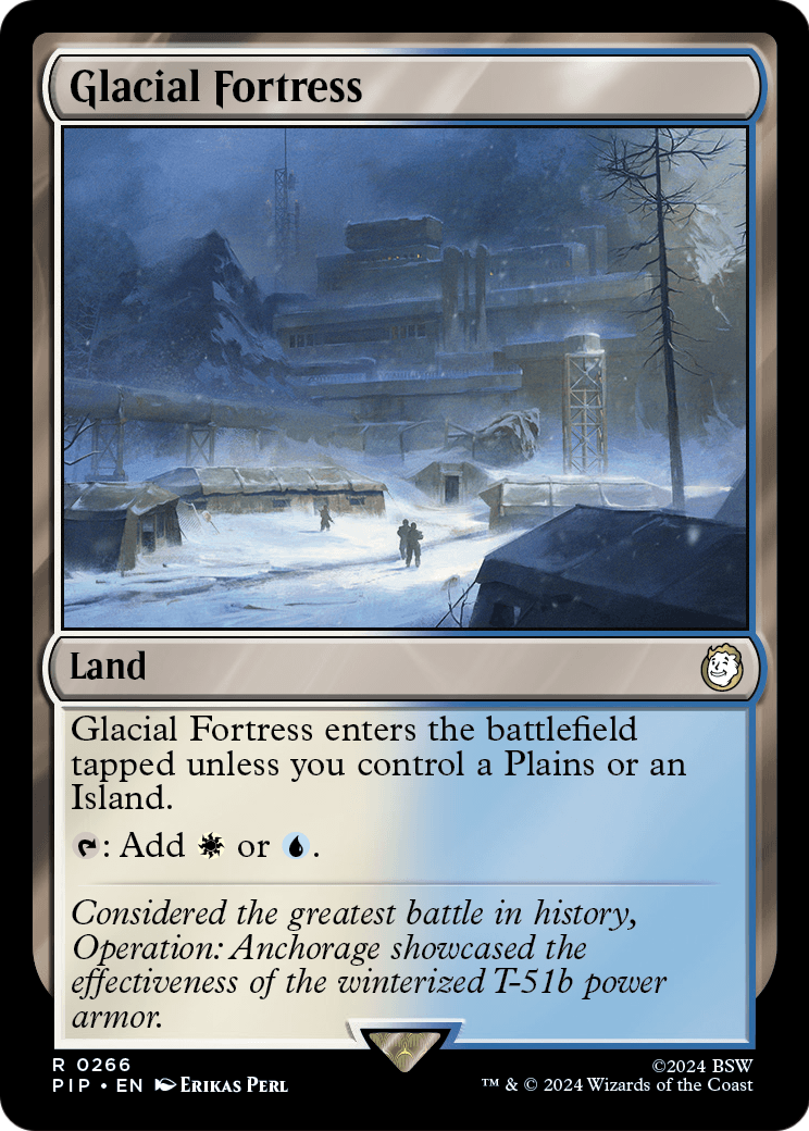 Glacial Fortress (PIP-266) - Fallout Foil