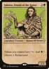Jaheira, Friend of the Forest (Showcase) (CLB-409) - Commander Legends: Battle for Baldur's Gate: (Showcase)