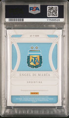 2022 Panini National Treasures Road to the World Cup Penmanship #1 Angel Di Maria #33/99 PSA 9 | Eastridge Sports Cards