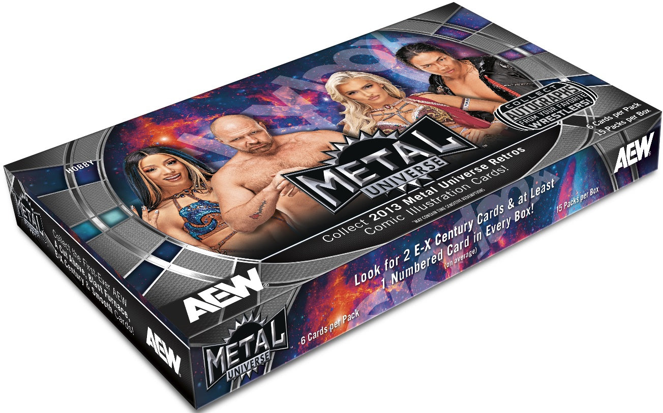 2025 Upper Deck AEW Metal Universe Hobby Box | Eastridge Sports Cards