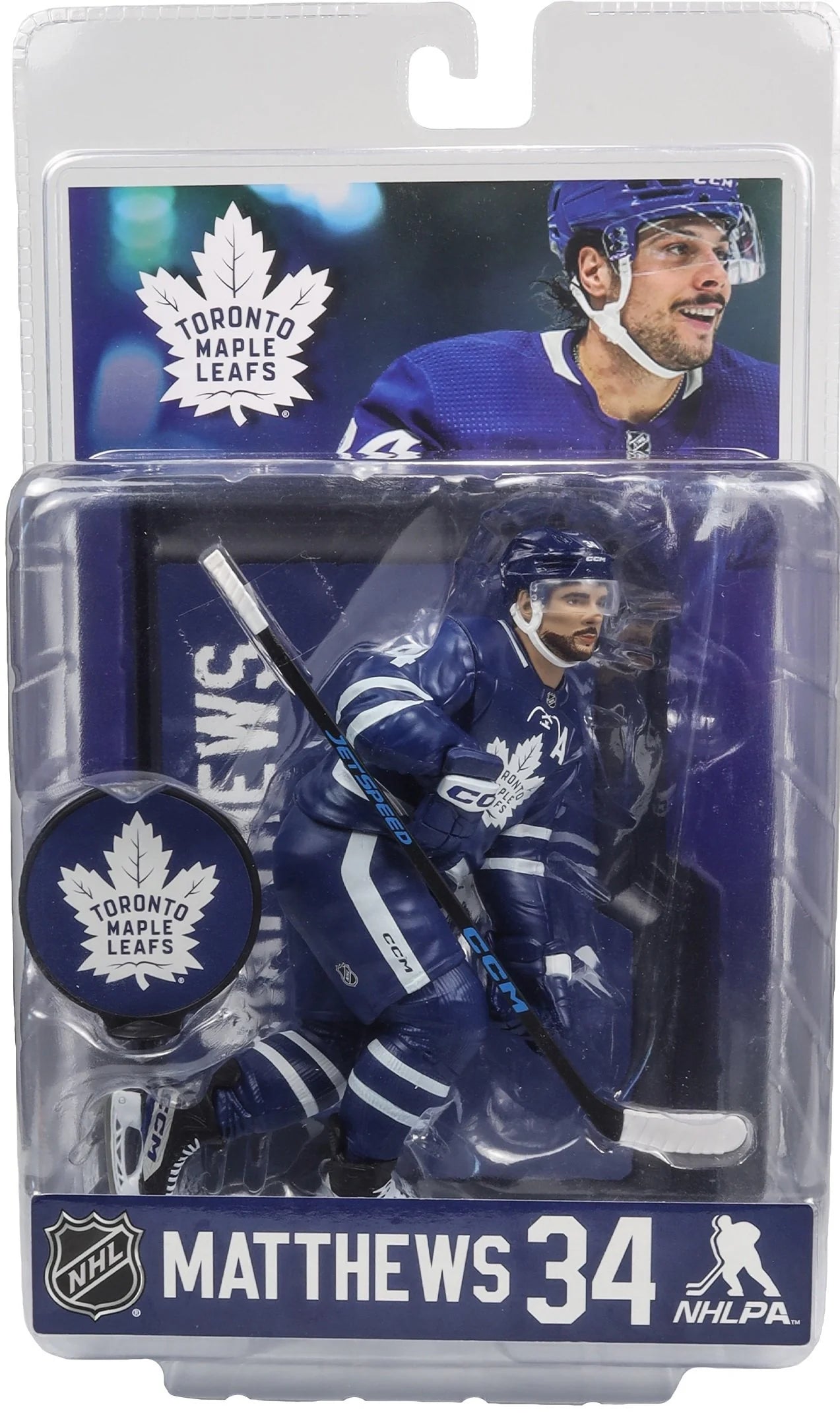 McFarlane's SportsPicks Legacy Series - Auston Matthews (Blue) | Eastridge Sports Cards