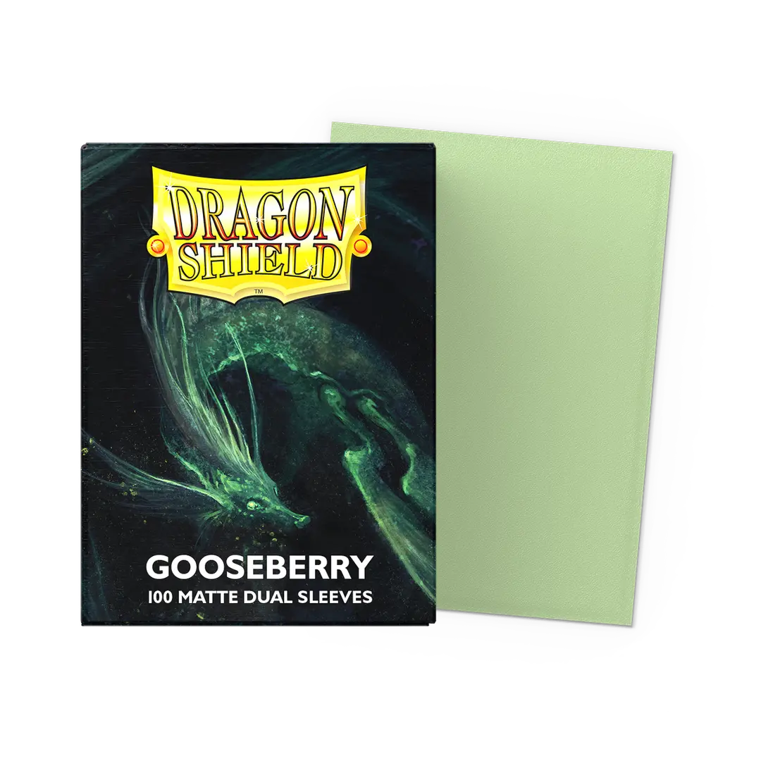 Dragon Shield Matte Dual Card Sleeves 100ct - Gooseberry
