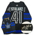 Anthony Stolarz Toronto Maple Leafs Autographed Adidas Bieber Flipside Jersey (COJO Sports)