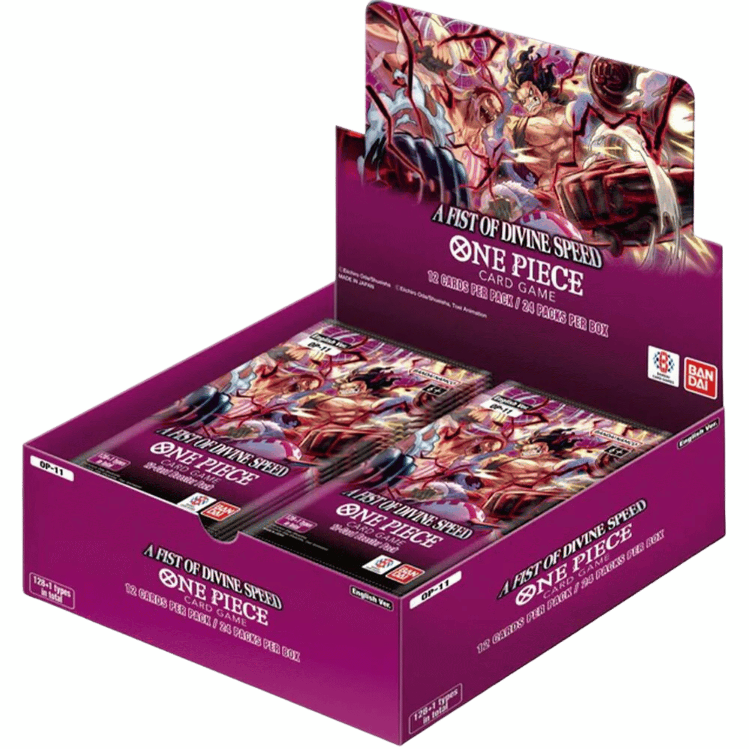 One Piece: A Fist of Divine Speed Booster Box (OP-11) | Eastridge Sports Cards