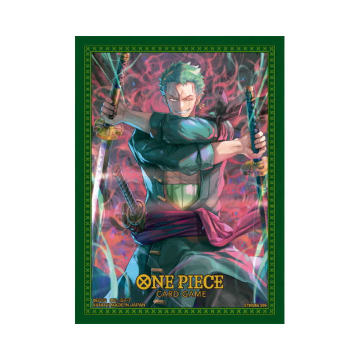 One Piece Official Card Sleeves Set 11 - Roronoa Zoro | Eastridge Sports Cards