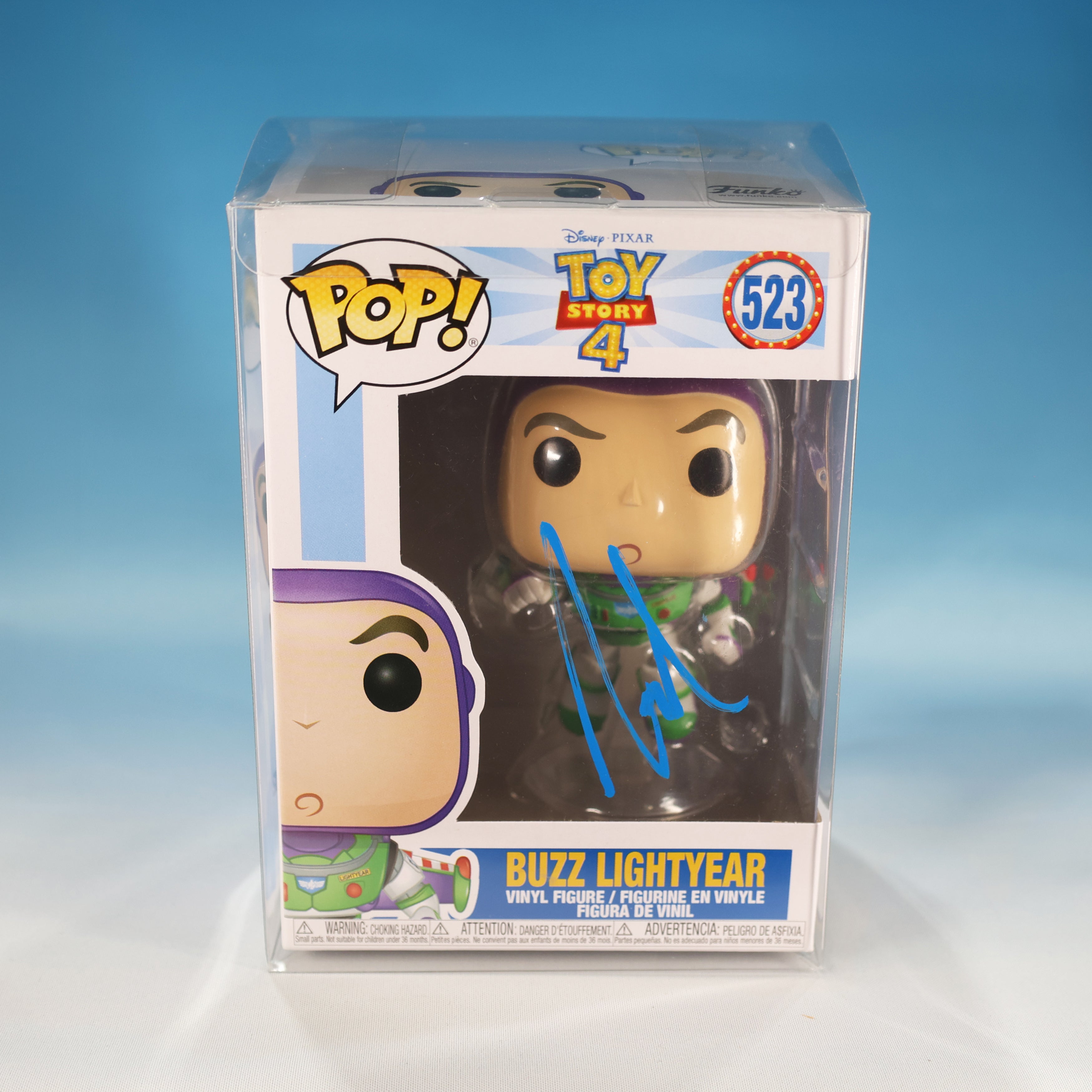 Funko Pop! Toy Story 4 #523 Buzz Lightyear (Autographed by Tim Allen) | Eastridge Sports Cards