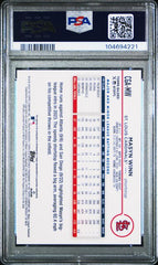 2024 Topps Gilded Collection Chrome Gold Autograph #CGAMW Masyn Wynn #58/99 PSA 9 (Rookie) | Eastridge Sports Cards
