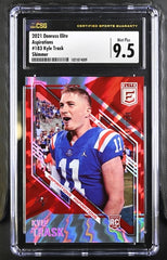 2021 Donruss Aspirations Shimmer #183 Kyle Trask #096/499 CSG 9.5 | Eastridge Sports Cards