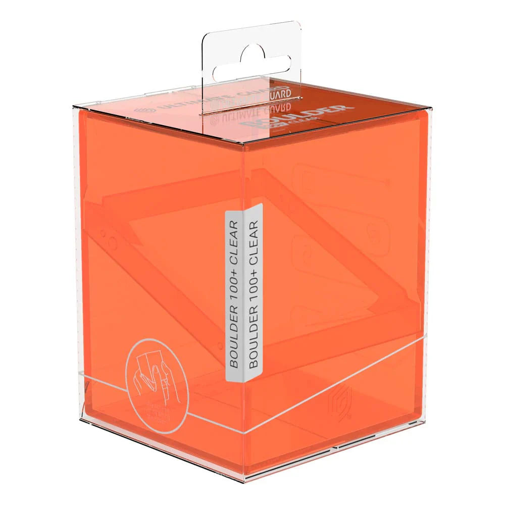 Ultimate Guard Deck Case 100+ Boulder CLEAR - Poppy Topaz