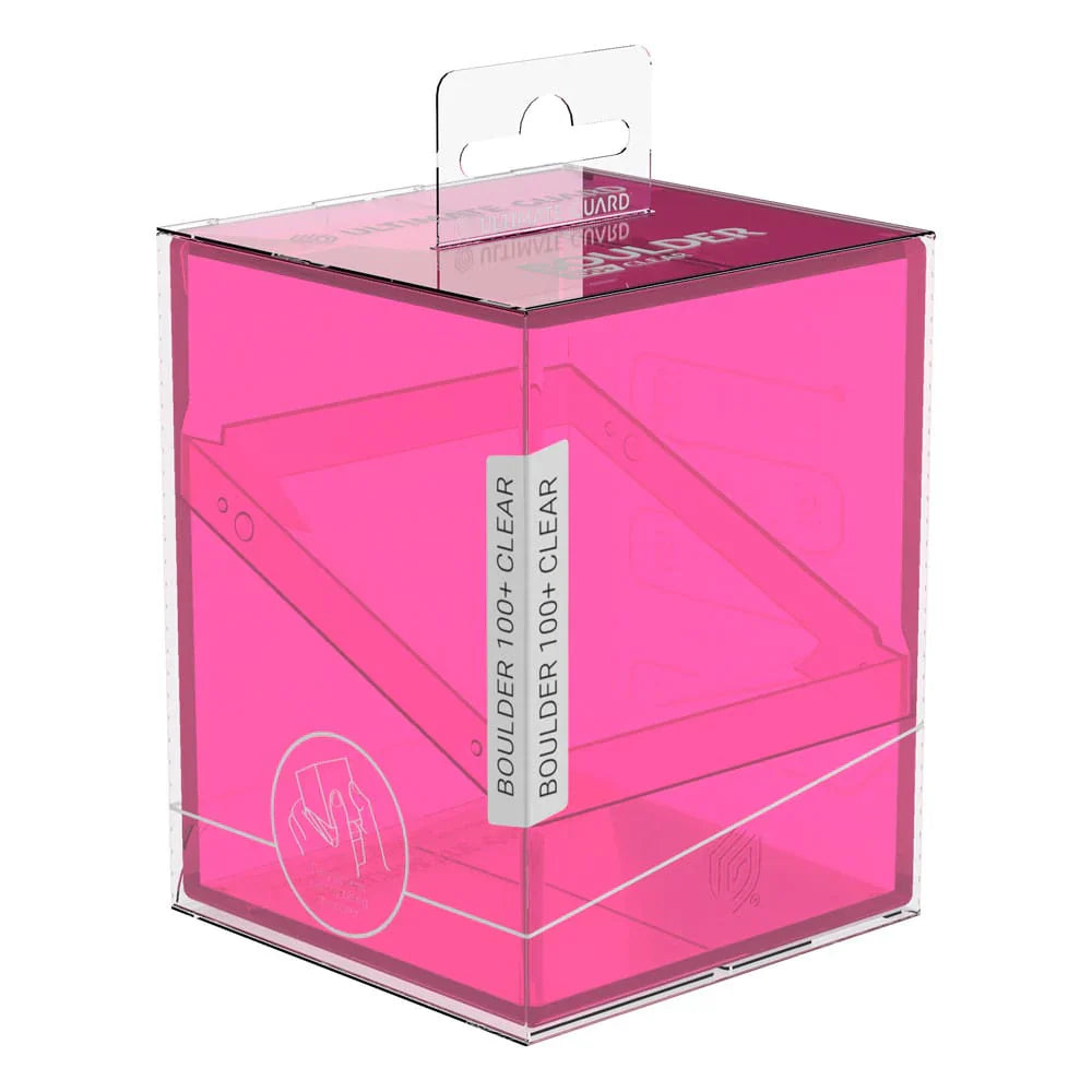 Ultimate Guard Deck Case 100+ Boulder CLEAR - Rhodonite
