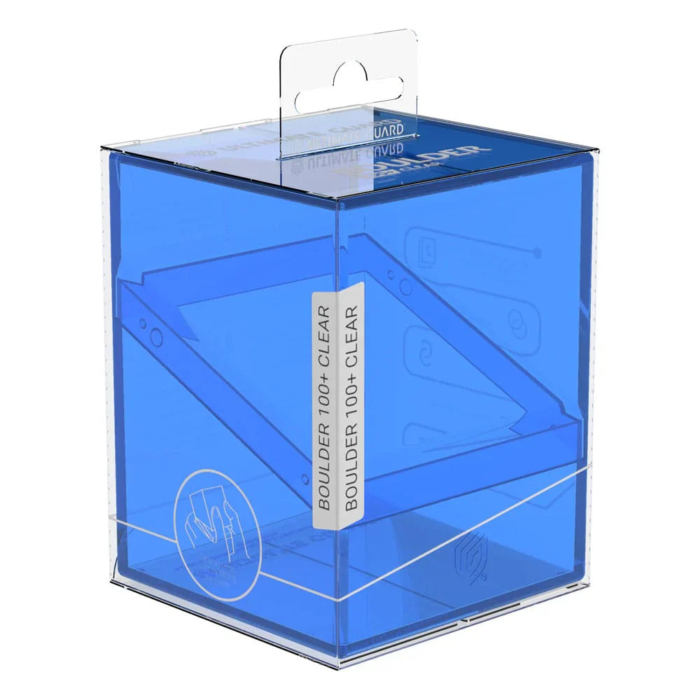 Ultimate Guard Deck Case 100+ Boulder CLEAR - Sapphire