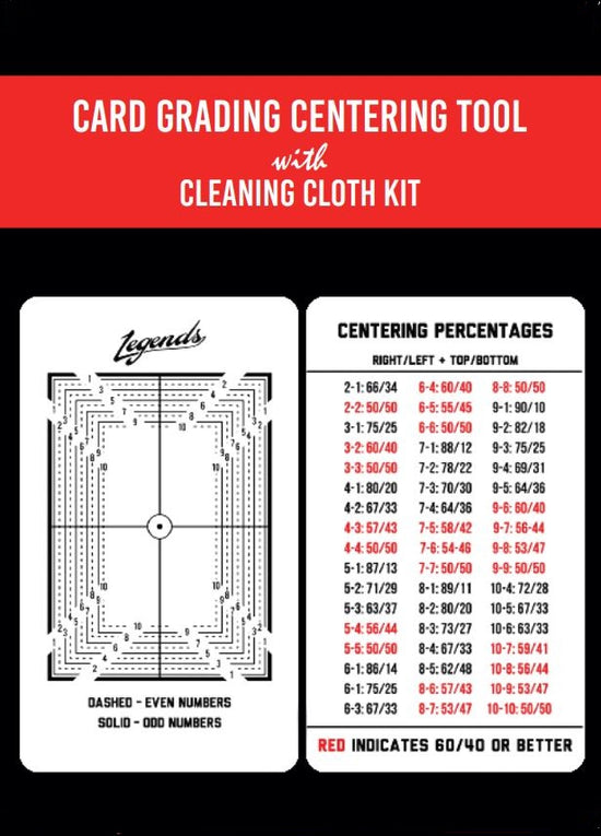 Legends Card Centering Tool