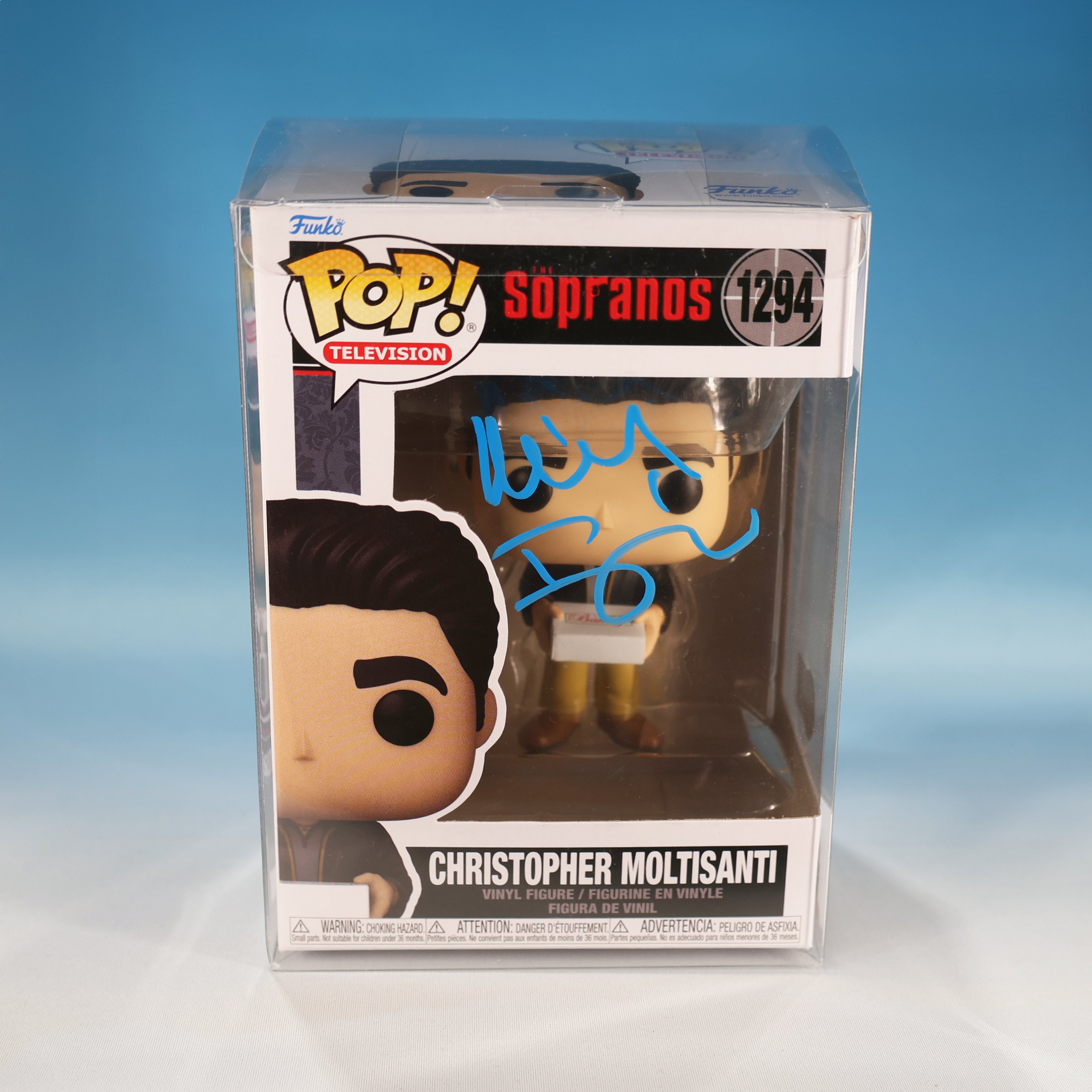 Funko Pop! Sopranos #1294 Christopher Moltisanti (Autographed by Michael Imperioli) | Eastridge Sports Cards