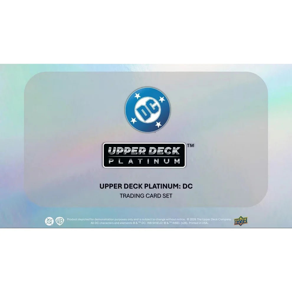 DC Platinum Blaster Box (2026 Upper Deck)