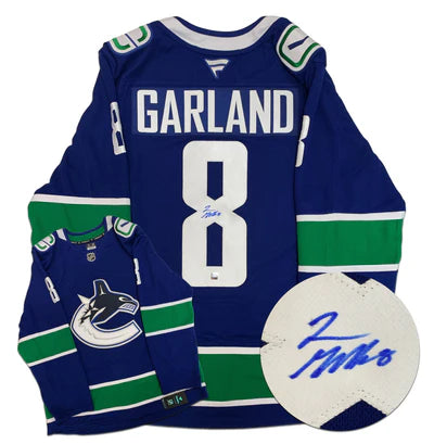 Conor Garland Vancouver Canucks Autographed Fanatics Premium Jersey (COJO Sports)