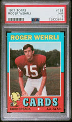 1971 Topps #188 Roger Wehrli PSA 7 (Rookie) | Eastridge Sports Cards