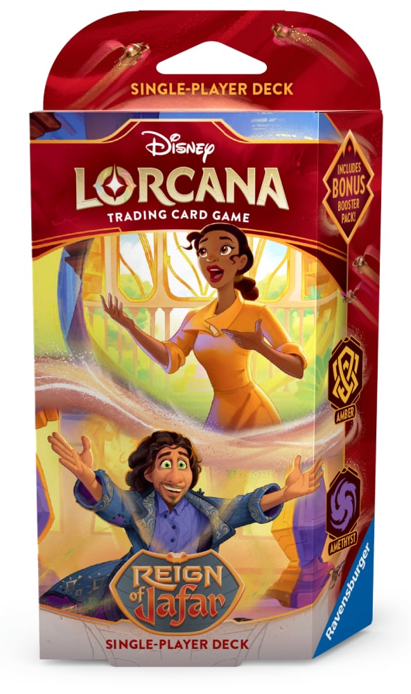 Disney Lorcana: Reign of Jafar Starter Deck Amber / Amethyst (Set 8)