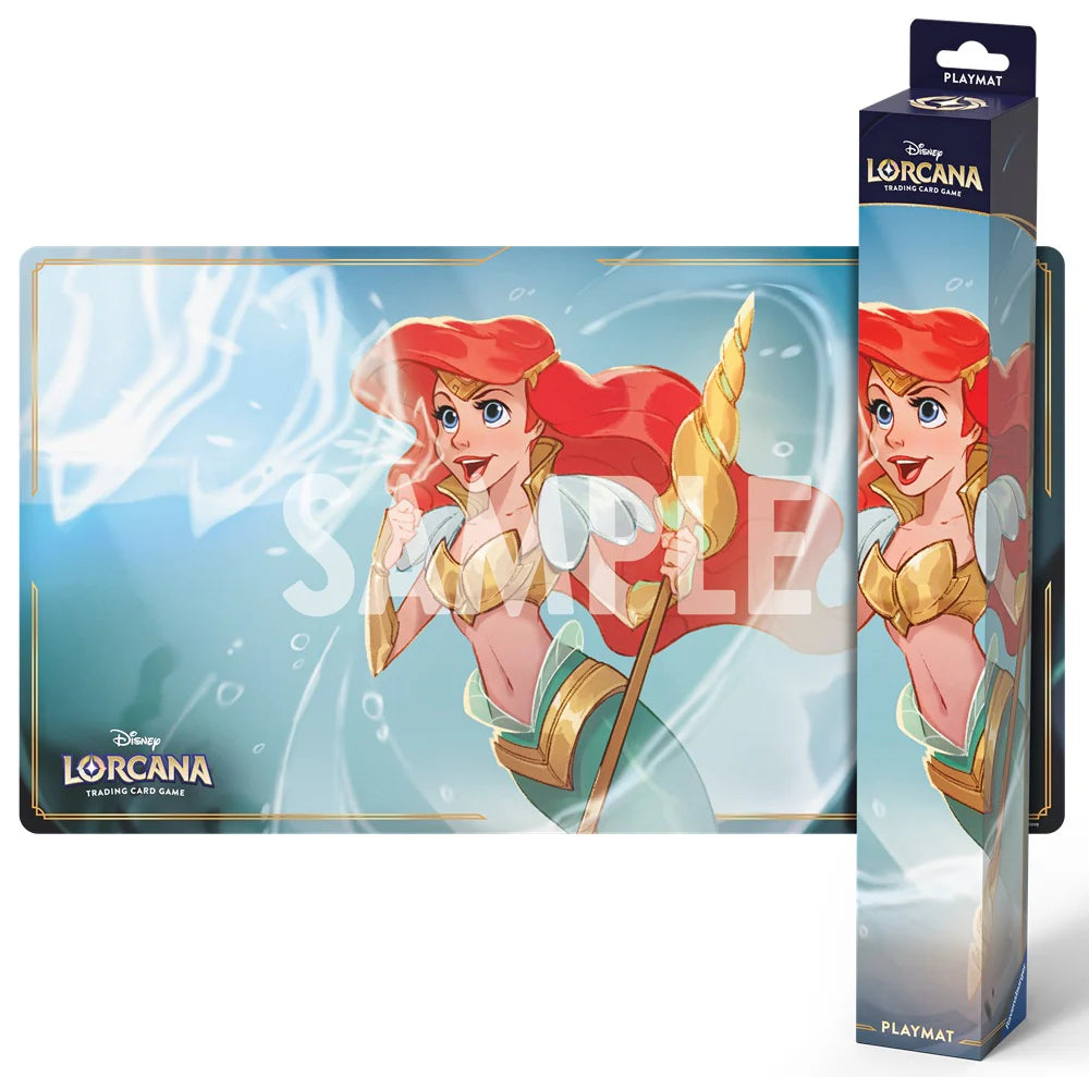 Disney Lorcana Playmat - Set 11 - Ariel, Sonic Warrior