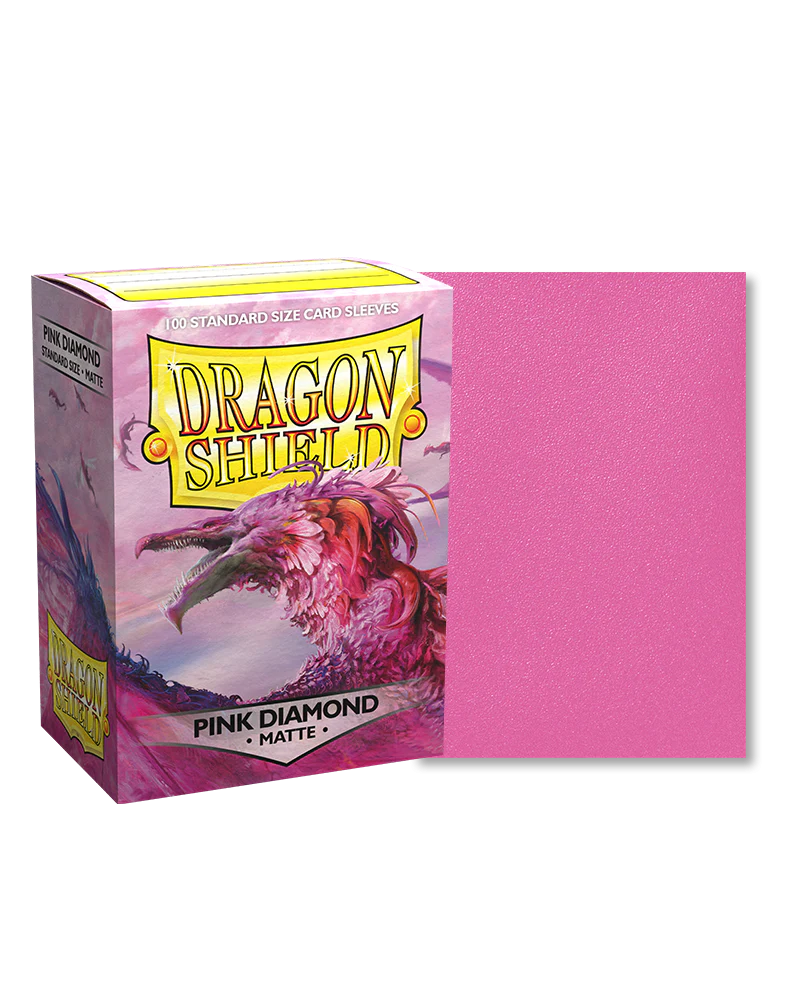 Dragon Shield Matte Card Sleeves 100ct - Pink Diamond