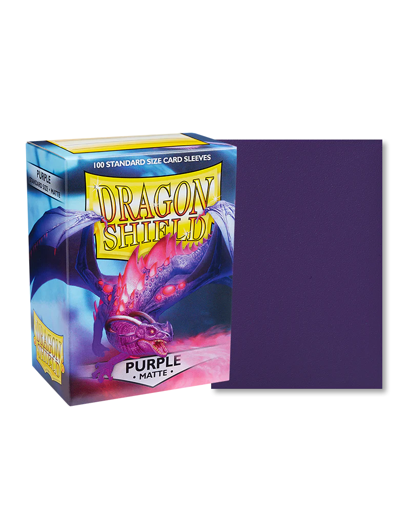 Dragon Shield Matte Card Sleeves 100ct - Purple